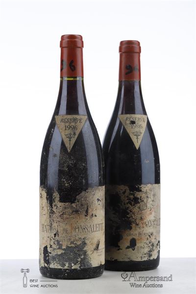 CHATEAU DE FONSALETTE SYRAH 1996 - Reynaud - 2 Bottles