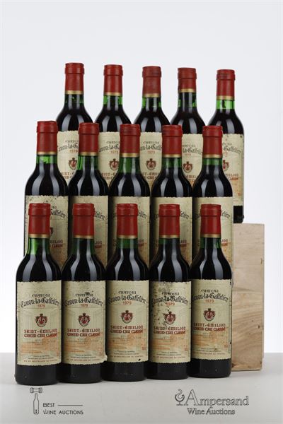 CANON LA GAFFELIERE 1979 - Mc - 15 Half Bottles