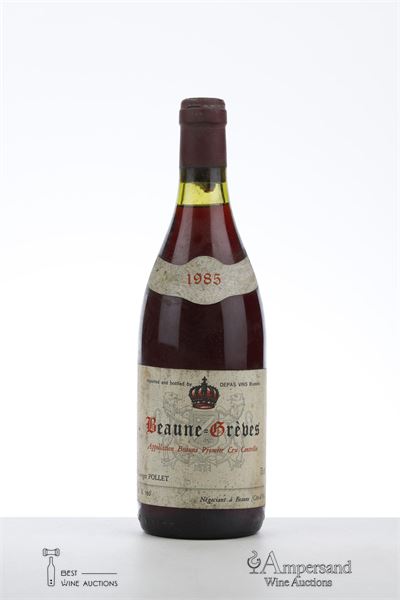 BEAUNE GREVES 1985 - Georges Pollet - 1 Bottle