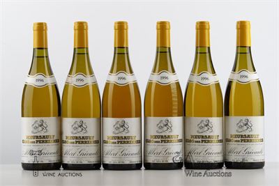 MEURSAULT CLOS DES PERRIERES 1996 - Albert Grivault - 6 Bottles