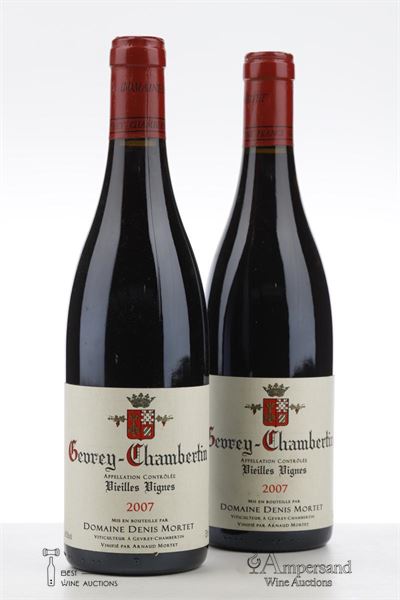 GEVREY CHAMBERTIN VIEILLES VIGNES 2007 - Denis Mortet - 2 Bottles