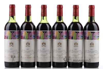 MOUTON ROTHSCHILD 1975 - Mc - 12 Bottles - Owc 12