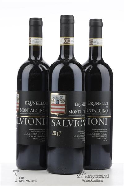 BRUNELLO DI MONTALCINO 2017 - Salvioni - 3 Bottles