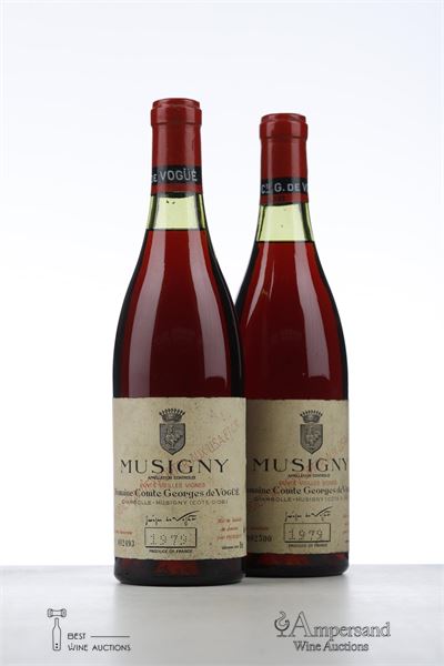 MUSIGNY VIEILLES VIGNES 1979 - Comte Georges de Vogue - 2 Bottles