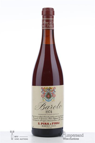 BAROLO CANNUBI SAN LORENZO PREA VIGNANE VIA NUOVA 1974 - Pira e Figli - 1 Bottle