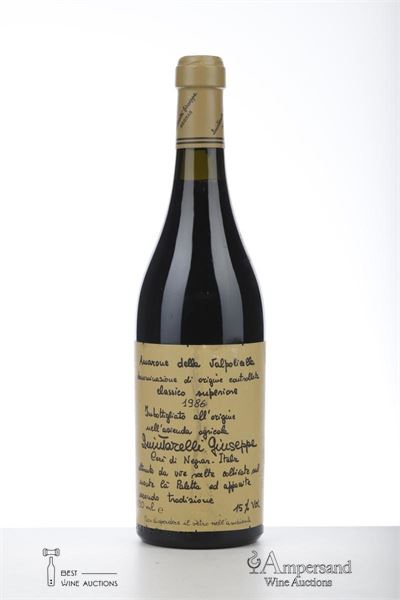 AMARONE DELLA VALPOLICELLA CLASSICO SUPERIORE 1986 - Giuseppe Quintarelli - 1 Bottle