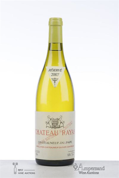 CHATEAUNEUF DU PAPE BLANC RAYAS 2007 - Reynaud - 1 Bottle
