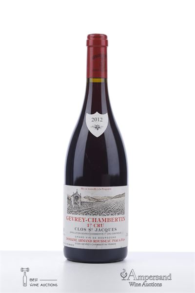 GEVREY CHAMBERTIN CLOS ST JACQUES 2012 - Armand Rousseau - 1 Bottle