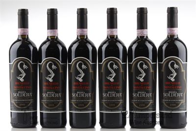 BRUNELLO DI MONTALCINO CASE BASSE RISERVA 1999 - Soldera  - 6 Bottles