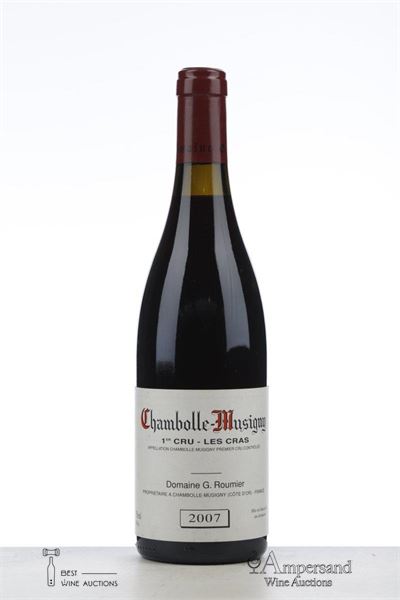 CHAMBOLLE MUSIGNY LES CRAS 2007 - Georges Roumier - 1 Bottle