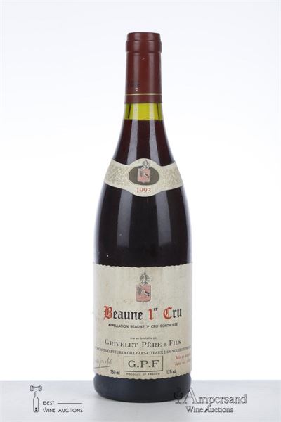 BEAUNE 1ER CRU 1993 - Grivelet - 1 Bottle