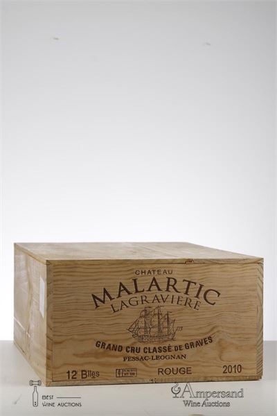 MALARTIC LAGRAVIERE 2010 - Mc - 12 Bottles - Owc 12