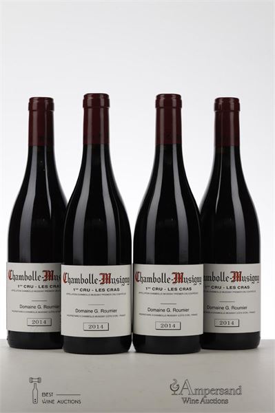 CHAMBOLLE MUSIGNY LES CRAS 2014 - Georges Roumier - 4 Bottles