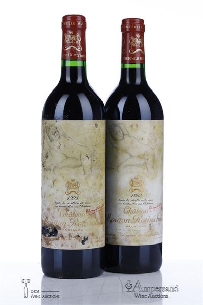 MOUTON ROTHSCHILD 1993 - 2 Bottles