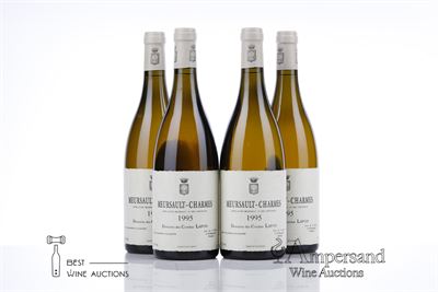 MEURSAULT CHARMES 1995 - Comtes Lafon - 4 Bottles