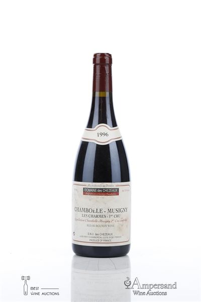 CHAMBOLLE MUSIGNY LES CHARMES 1996 - Domaine des Chezeaux - 1 Bottle