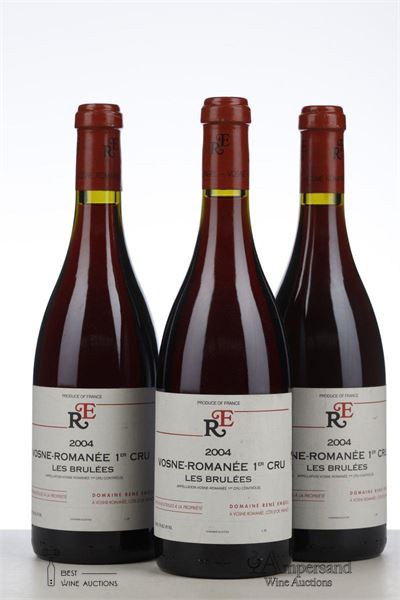 VOSNE ROMANEE LES BRULEES 2004 - Rene Engel - 3 Bottles