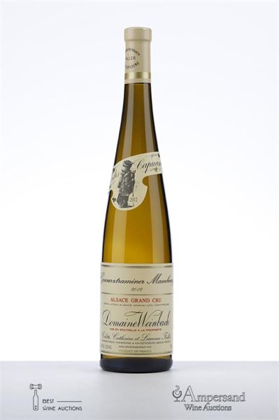 GEWURZTRAMINER MAMBOURG CLOS DES CAPUCINS 2012 - Weinbach - 1 Bottle