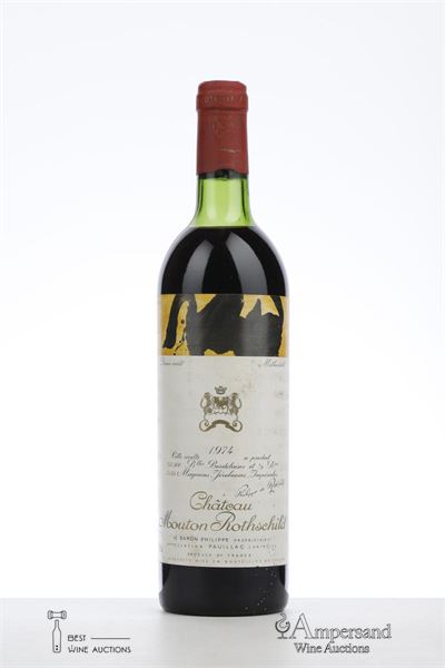MOUTON ROTHSCHILD 1974 - Mc - 1 Bottle