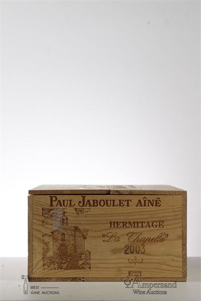 HERMITAGE LA CHAPELLE 2003 - Paul Jaboulet - 12 Bottles - Owc 12