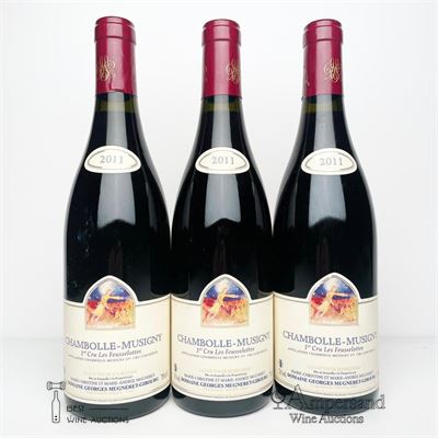 CHAMBOLLE MUSIGNY LES FEUSSELOTTES 2011 - Georges Mugneret Gibourg - 3 Bottles
