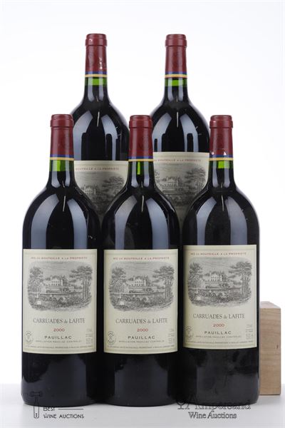 CARRUADES DE LAFITE ROTHSCHILD 2000 - Mc - 5 Magnums - Owc 6