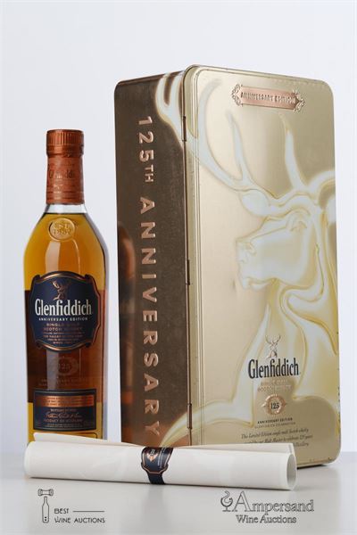 GLENFIDDICH 125TH ANNIVERSARY EDITION  - Alc 43% 1 Bottle