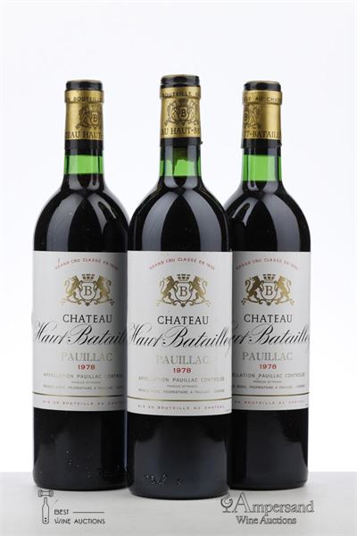 HAUT BATAILLEY 1978 - Mc - 3 Bottles