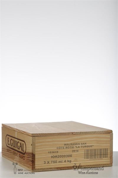 COTE ROTIE LA TURQUE 2016 - Guigal - 3 Bottles - Owc 3