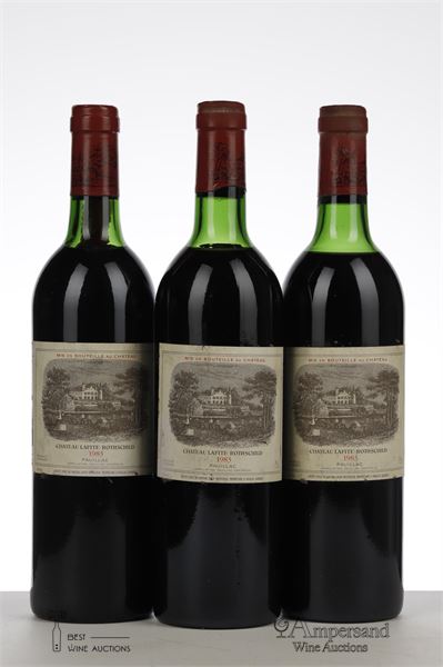 LAFITE ROTHSCHILD 1983 - Mc - 3 Bottles