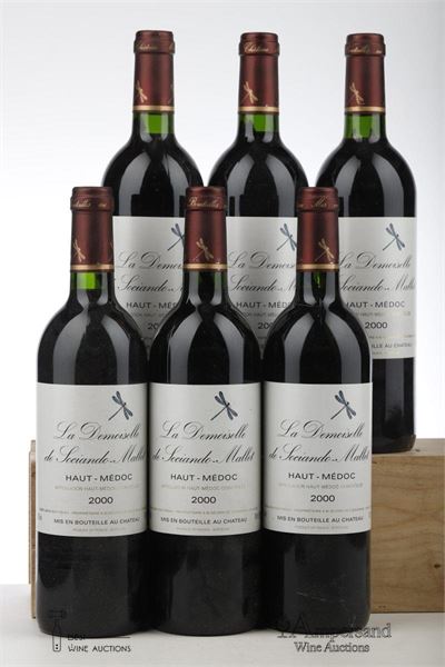 LA DEMOISELLE DE SOCIANDO MALLET 2000 - Mc - 6 Bottles