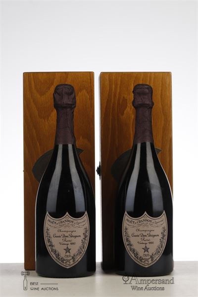 DOM PERIGNON ROSE 1990 - Moet et Chandon - 2 Bottles - Owc 1