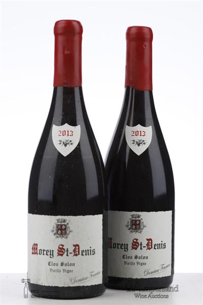 MOREY ST DENIS CLOS SOLON 2013 - Fourrier - 2 Bottles