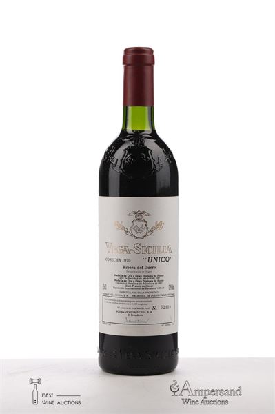 VEGA SICILIA UNICO 1970 - Vega Sicilia - 1 Bottle