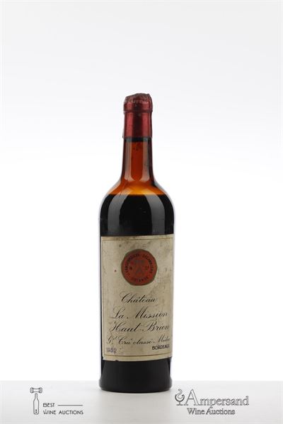 MISSION HAUT BRION 1952 - Vandermeulen - 1 Bottle
