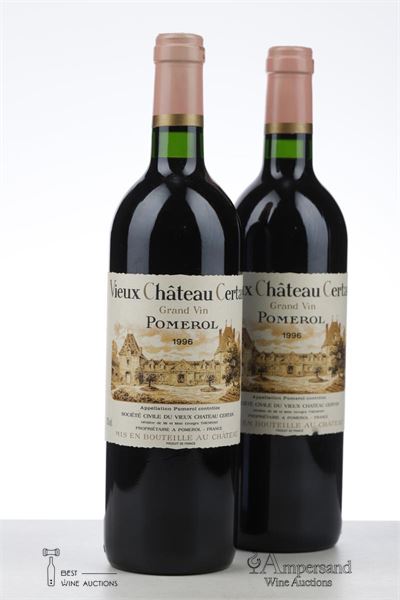 VIEUX CHATEAU CERTAN 1996 - Mc - 2 Bottles