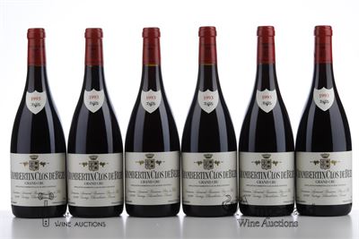 CHAMBERTIN CLOS DE BEZE 1993 - Armand Rousseau - 6 Bottles