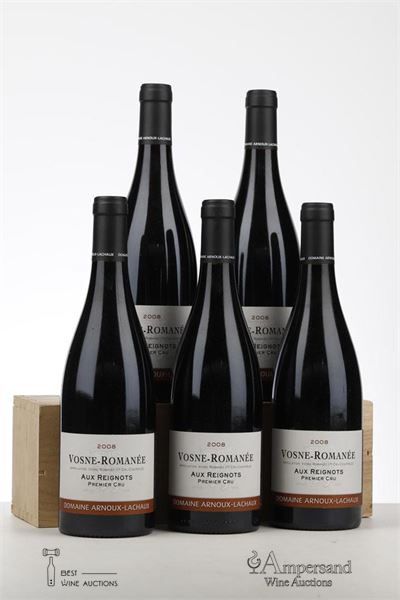 VOSNE ROMANEE AUX REIGNOTS 2008 - Arnoux Lachaux - 5 Bottles