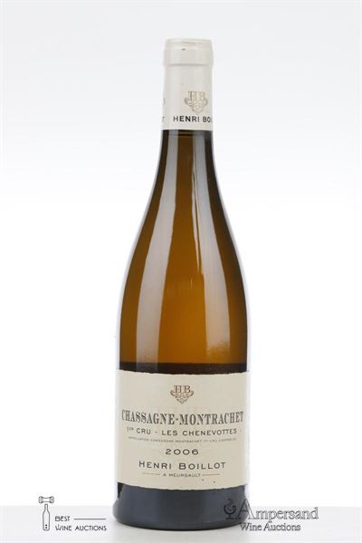 CHASSAGNE MONTRACHET BLANC LES CHENEVOTTES 2006 - Henri Boillot - 1 Bottle