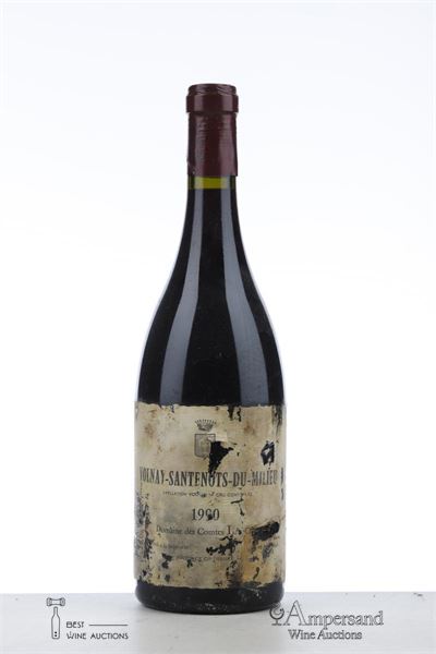 VOLNAY SANTENOTS DU MILIEU 1990 - Comtes Lafon - 1 Bottle