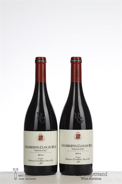 CHAMBERTIN CLOS DE BEZE 2015 - Robert Groffier - 2 Bottles
