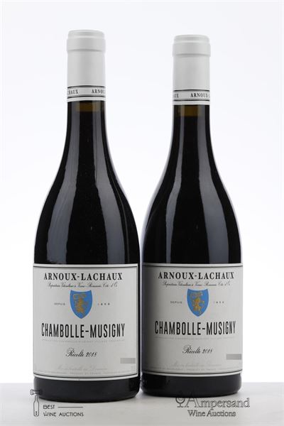 CHAMBOLLE MUSIGNY 2018 - Arnoux Lachaux - 2 Bottles