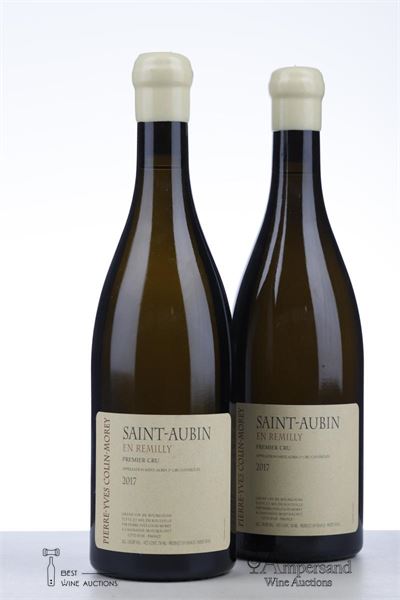SAINT AUBIN BLANC EN REMILLY 2017 - Pierre Yves Colin Morey - 2 Bottles