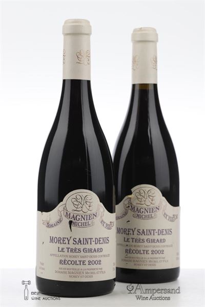 MOREY ST DENIS LE TRES GIRARD 2002 - Michel Magnien - 2 Bottles