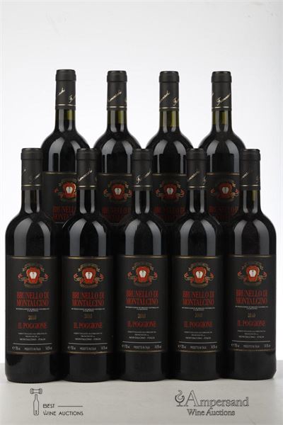 BRUNELLO DI MONTALCINO IL POGGIONE 2010 - Franceschi - 9 Bottles