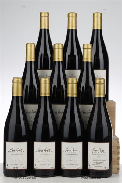 HERMITAGE ROUGE 2010 - Yann Chave - 10 Bottles