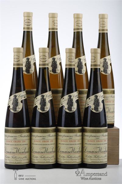 GEWURZTRAMINER FURSTENTUM CUVEE LAURENCE 1995 - Weinbach - 8 Bottles