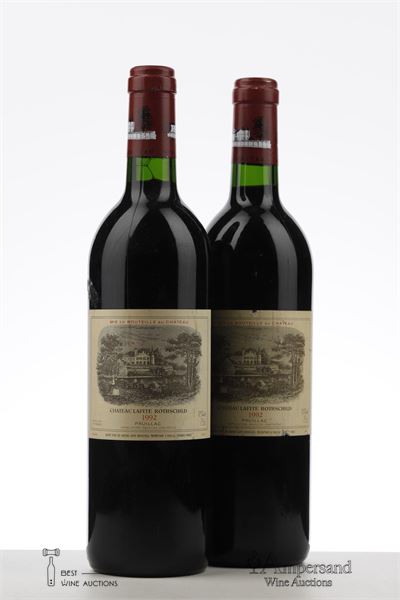 LAFITE ROTHSCHILD 1992 - Mc - 2 Bottles