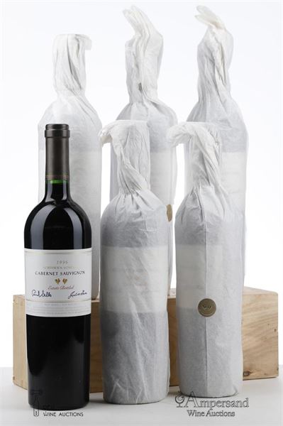GALLO VINEYARDS CABERNET SAUVIGNON 1996 - Ernest Gallo & Julio Gallo - 6 Bottles - Owc 6