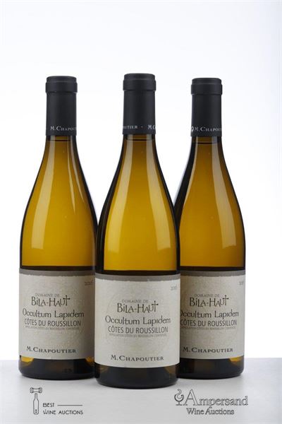 BILA HAUT OCCULTUM LAPIDEM BLANC 2016 - Chapoutier - 3 Bottles
